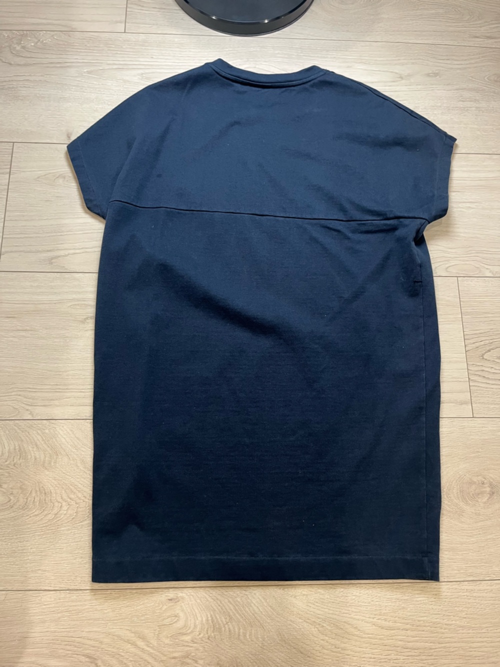 Kate Spade dress Saturday Crew Neck Dress Navy  Short Sleeve T-Shirt Women Small - Picture 3 of 8